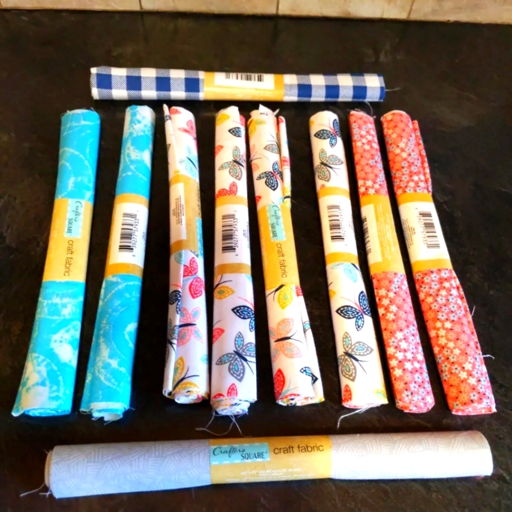 10 pkg craft fabric